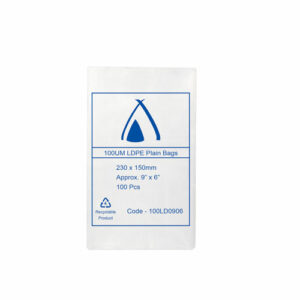 HTP 100 Micron Clear LDPE Bags