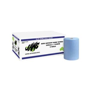 Royal Touch Jaws Blue Mini Autocut Hand Towel - 120m