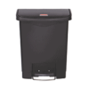 Rubbermaid Slim Jim Resin Front Step Bin 30L - Image 4