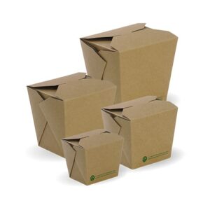 BioPak BioBoard Noodle Boxes