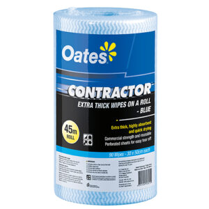 Oates Contractor Extra Thick Wipes on a Roll