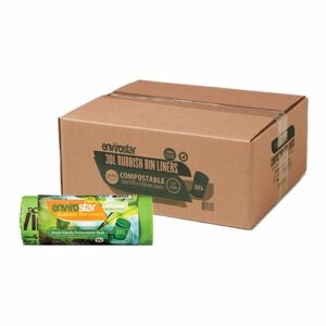 Envirostar 30L Compostable Bin Liner 18um - ESCB030