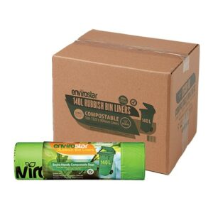 Envirostar 140L Compostable Bin Liner 23um - ESCB140