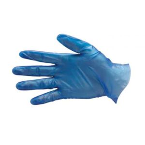 RCR Pro-Val Eco Blue Vinyl Disposable Gloves Powder Free