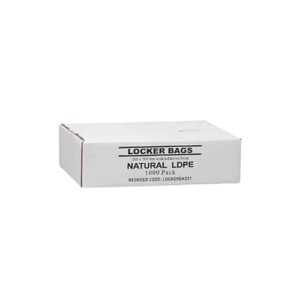 Austar Hospital Locker Bag with Adhesive Strip - LOCKBAG01