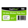 RapidClean Office and Kitchen Tidy Liners 18L - Image 2