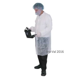 RCR Pro-Val Disposable Lab & Dust Coats - No Pockets
