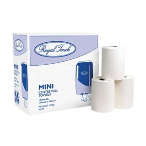 Royal Touch Mini Centre Pull Towel - 120m