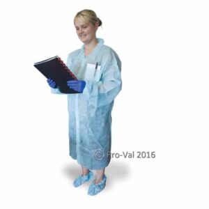 RCR Pro-Val Disposable Lab Coat One Pocket