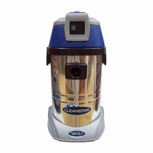 Cleanstar 30L Commercial Wet N Dry Vacuum - Stainless Steel VC30L
