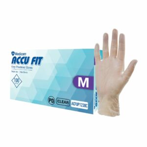 Accu Fit Vinyl Gloves LP