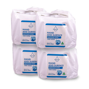 CleanLIFE Hand and Surface Sanitising Wipes Refill Bag