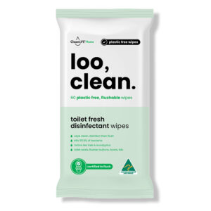 CleanLIFE Loo Clean 60 Flushable Wipes