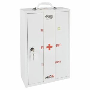MEDIQ First Aid Kit Industrial/Construction Metal Wall Cabinet