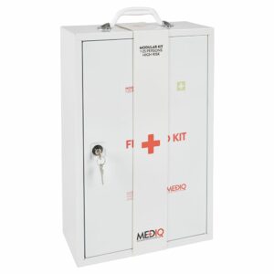 MEDIQ First Aid Kit 5 X Incident Ready Metal Wall Cabinet