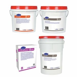 Diversey Clax Manual Dose Laundry Powders and Bleaches