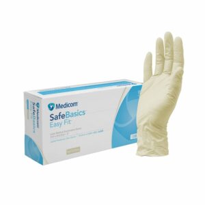 SafeBasics® Easy Fit Latex Gloves LP
