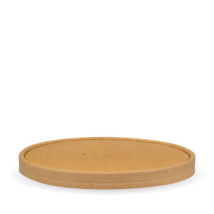 BioPak 1,300ml Kraft Biobowl Paper Lid