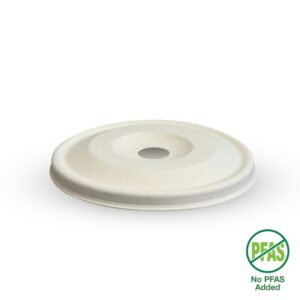BioPak  Cold Paper BioCup Sugarcane Flat Lid